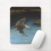Bald Eagle mousepad Muismat (Met muis)