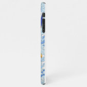 Bald Eagle Mozaïek Telefoonhoes – Vrijheid Estheti iPhone Hoesje (Linkerkant)