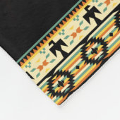 Bald Eagle Native American Pride Soft Fleece Deken (Hoek)