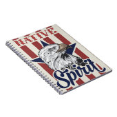 Bald Eagle Native Spirit Notitieboek (Rechterzijde)