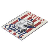 Bald Eagle Native Spirit Notitieboek (Linkerzijde)