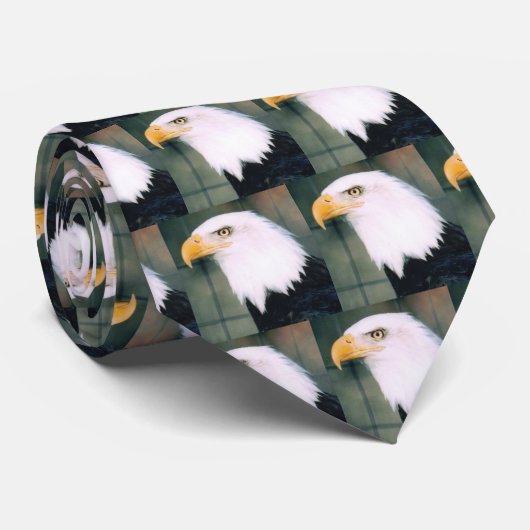 Bald Eagle Necktie Stropdas (Opgerold)