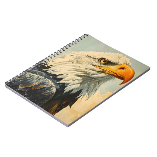 Bald Eagle  Notitieboek (Linkerzijde)