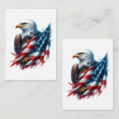 Bald Eagle Notitiekaartje (Voorkant / Achterkant)