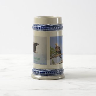 Bald Eagle of Sebago Stein Bierpul