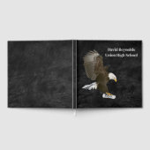 Bald Eagle On Black Leather with 2026 Diploma Gastenboek (Volledig)
