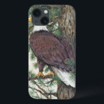 Bald Eagle on Branch Case-Mate iPhone Case<br><div class="desc">Bald Eage op Branch Artist: Tim OToole</div>