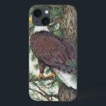 Bald Eagle on Branch Case-Mate iPhone Case<br><div class="desc">Bald Eage op Branch Artist: Tim OToole</div>