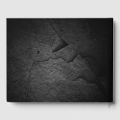 Bald Eagle on Flag for Military Funeral Gastenboek (Achterkant)