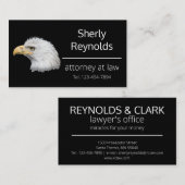 Bald Eagle one-of-a-kind aanpasbaar Visitekaartje (Voorkant / Achterkant)