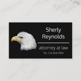 Bald Eagle one-of-a-kind aanpasbaar Visitekaartje