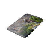 Bald Eagle op de rots Badmat (Gekanteld)