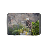Bald Eagle op de rots Badmat (Voorkant)