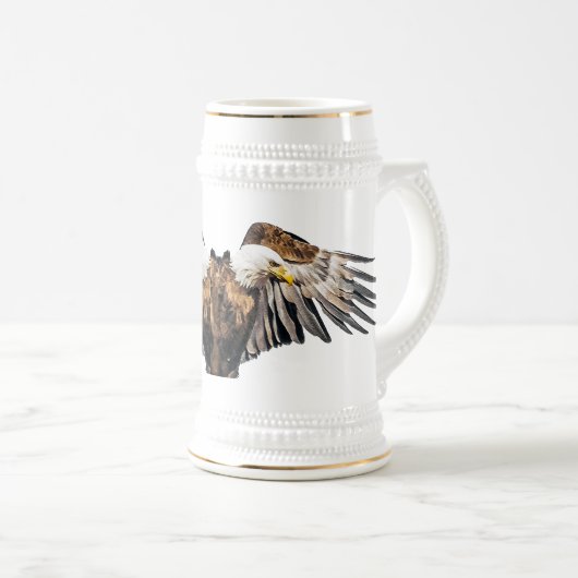 Bald Eagle op de Wing Bierpul (Voorkant rechts)