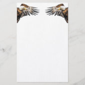 Bald Eagle op de Wing Briefpapier (Voorkant)