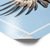 Bald Eagle op de Wing Foto Afdruk (Hoek)