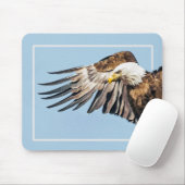 Bald Eagle op de Wing Muismat (Met muis)