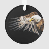 Bald Eagle op de Wing Ornament (achterkant)