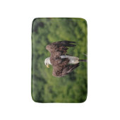 Bald Eagle op een tak Badmat (Voorkant Verticaal)
