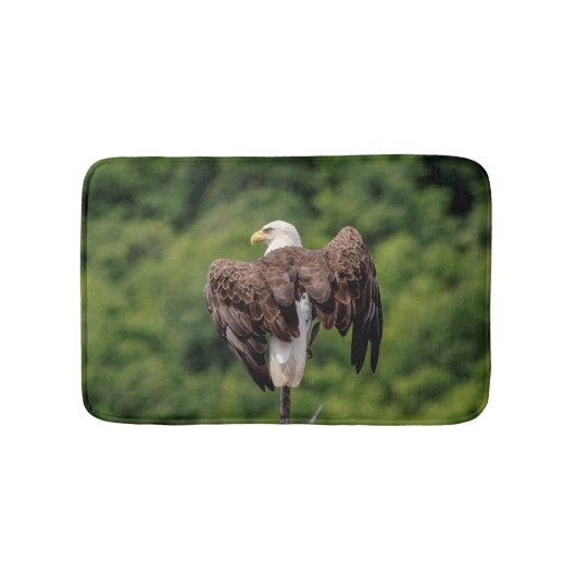 Bald Eagle op een tak Badmat (Voorkant)