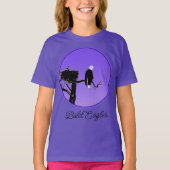 Bald Eagle op Sunset - Original Wildlife Art T-Sh T-shirt (Voorkant)
