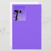 Bald Eagle op zonsondergang - Originele Wilde Kuns Briefpapier (Voorkant / Achterkant)