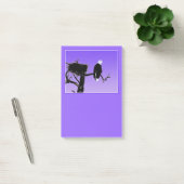 Bald Eagle op zonsondergang - Originele Wilde Kuns Post-it® Notes (Kantoor)