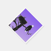 Bald Eagle op zonsondergang - Originele Wilde Kuns Servet (Hoek)