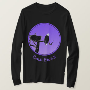 Bald Eagle op zonsondergang - Originele Wilde Kuns T-shirt
