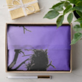 Bald Eagle op zonsondergang - Originele Wilde Kuns Tissuepapier (Geschenk)