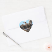 Bald Eagle Open Wings Stickers (Envelop)