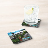 Bald Eagle over de kust van Alaska Bier Onderzetter (Rechterzijde)