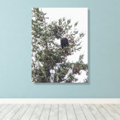 Bald Eagle P2825 Canvas Afdruk (Insitu (Houten vloer))