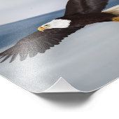 Bald Eagle Painting Photo Print Foto Afdruk (Hoek)