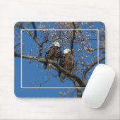 Bald Eagle Pair Muismat (Met muis)