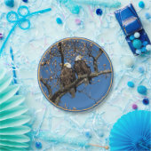 Bald Eagle Pair Papieren Bordje (Feest)