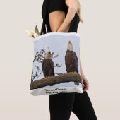 Bald Eagle Pair Tote Bag (Dichtbij)