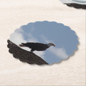 Bald Eagle Paper Coasters Kartonnen Onderzetters (Gekanteld)