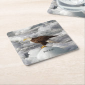 Bald Eagle paper onderzetter (Schuin)