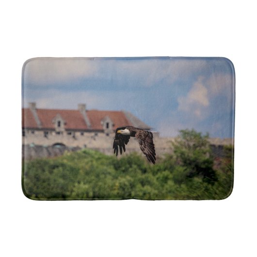 Bald Eagle pass Fort Ticonderoga Badmat (Voorkant)