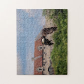 Bald Eagle pass Fort Ticonderoga Legpuzzel (Verticaal)