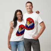 Bald eagle patriotic American T-shirt (Unisex)