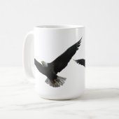Bald Eagle Patriotic Koffiemok (Voorkant links)