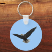 Bald Eagle Patriotic Sleutelhanger (Voorkant)