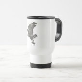 Bald Eagle Pen en Inkt Travel Mug Reisbeker (Voorkant rechts)