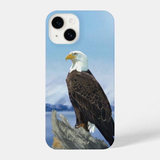 Bald Eagle Phone Case iPhone Hoesje (Achterkant)