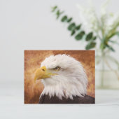 Bald Eagle Portrait Briefkaart (Staand voorkant)