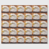 Bald Eagle Portrait Cadeaupapier (Vlak)