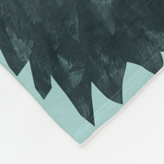 Bald Eagle Portrait Fleece Deken (Hoek)