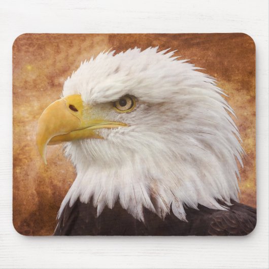 Bald Eagle Portrait Muismat (Voorkant)
